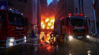 Fire kills 10 people in china