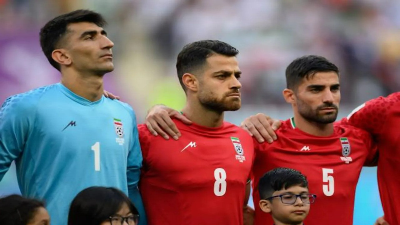 Iranian footballers will be jailed when they return home!