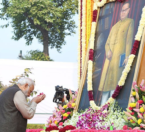 Tribute by President and Prime Minister on the occasion of Dr. BR Ambedkar's Mahaparinirvana Day