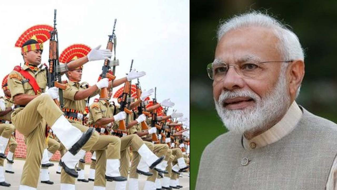 PM Modi wishes BSF on raising day