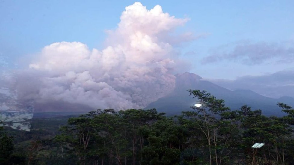 Mount Semeru volcano alert status rose to highest level