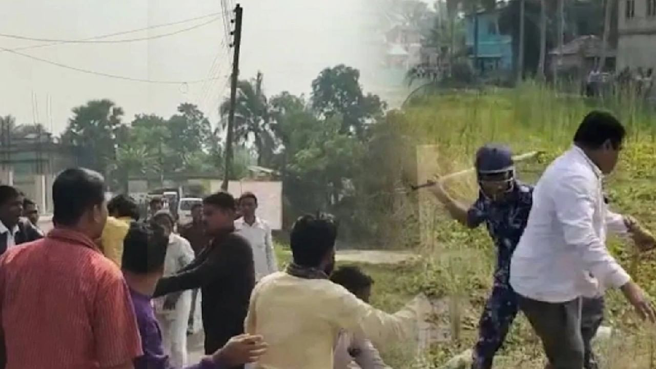 Clash in Tamluk police lathicharge