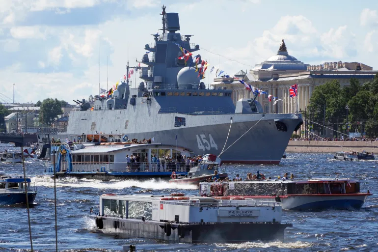 Russian warships to participate exercise with China-S Africa