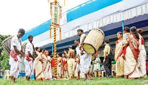 On the auspicious day of Rath Yatra, Durga Puja was celebrated in Cooch Behar