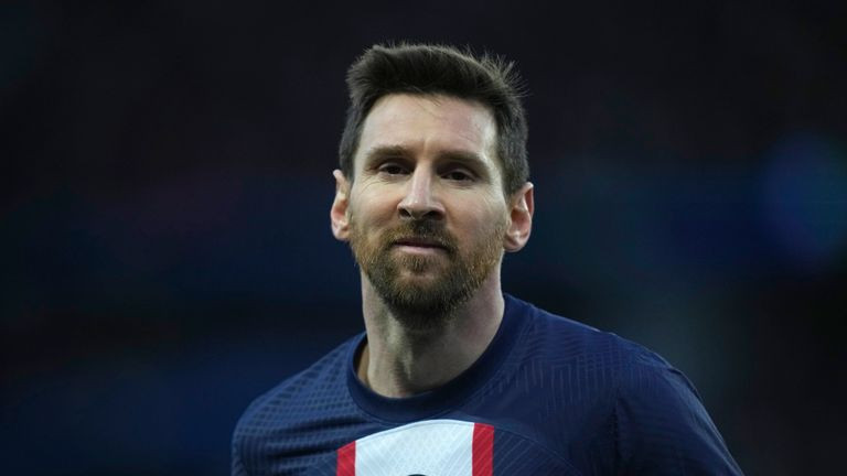Lionel Messi PSG (File Picture)