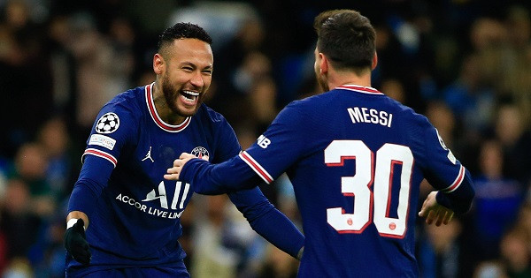 Two friends Neymar and Messi were teammates
