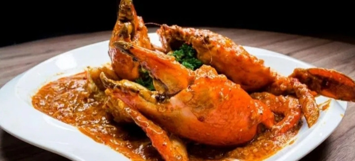 Singapore's fancy recipe - delicious crab curry