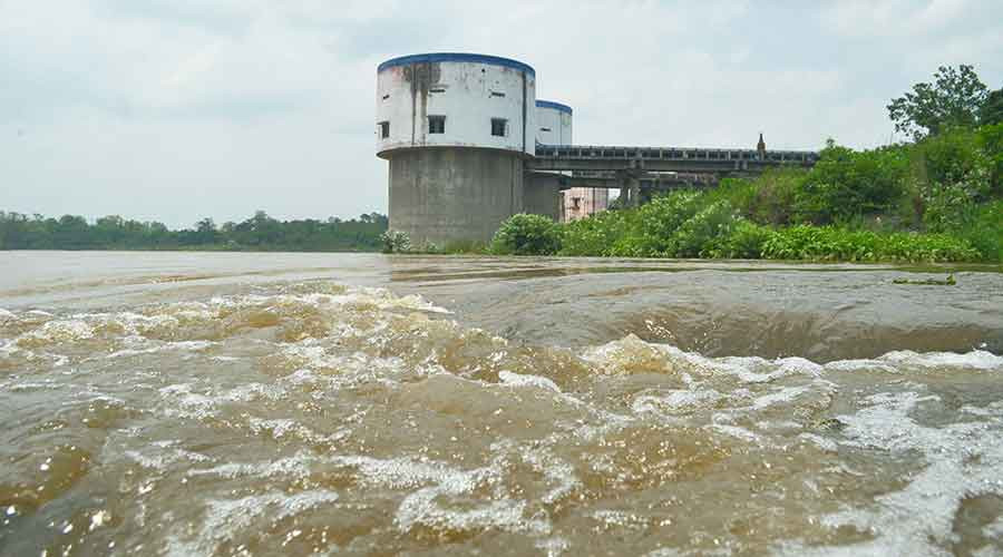 Balpahari dam construction project of DVC in Jharkhand stopped