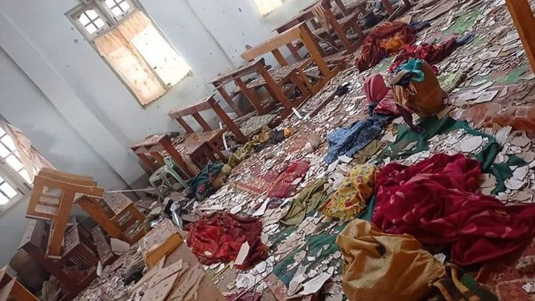 Kangor church attacked (Collected)