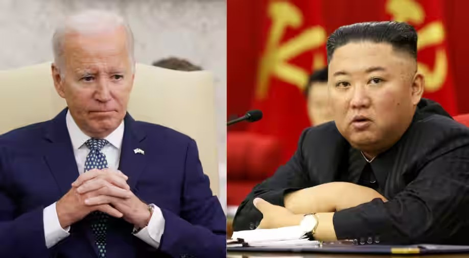 US President Joe Biden and North Korean leader Kim Jong.