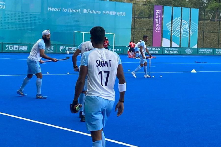India started  hockey journey with 16 goals against Uzbekistan
