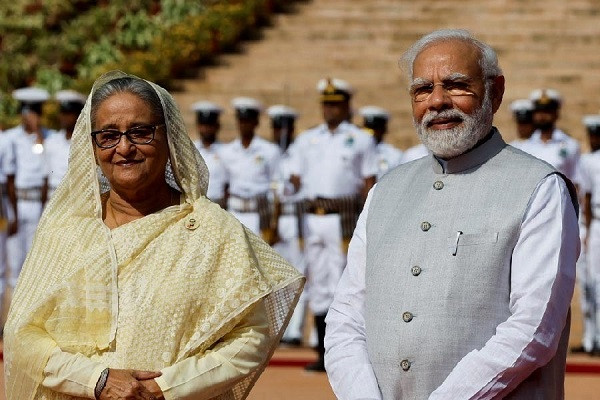 Narendra Modi & Seikh Hasina (File Picture)