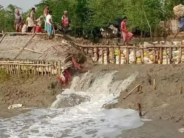 Muriganga river collapsed (Collected)