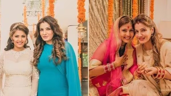 Raveena Tandon with her daughter Chaya (File Picture)
