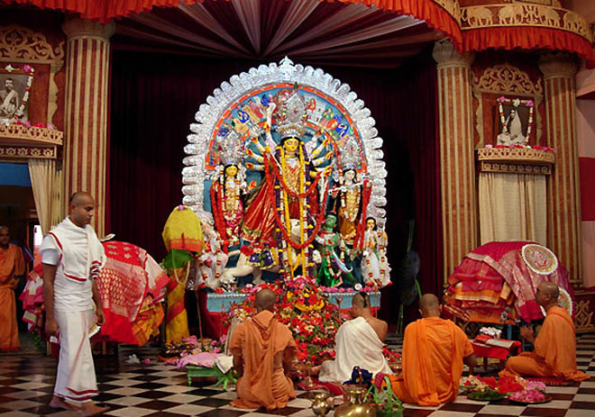 Ashtami puja at Belur Math (Collected)