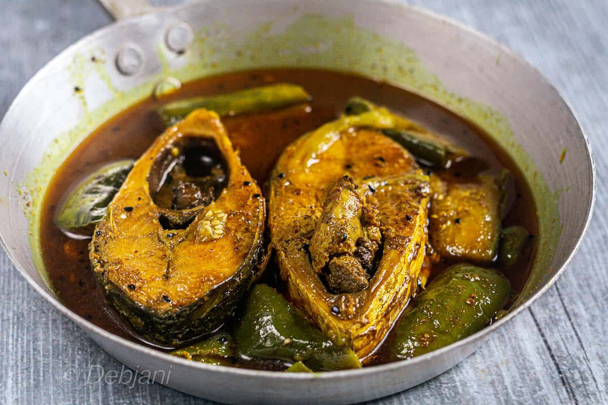 Dudh Begun Ilish