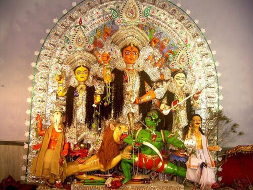 Durga Puja og Ghagra Sarkar Bari Purulia (Collected)