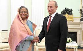 Sheikh Hasina-Vladimir Putin