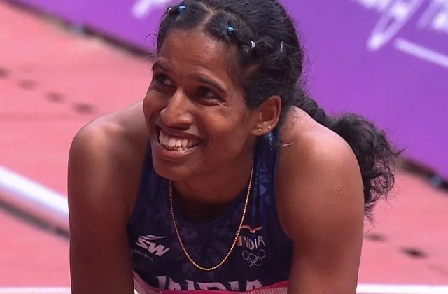 Vitya Ramraj beats PT Usha in 400m hurdles final