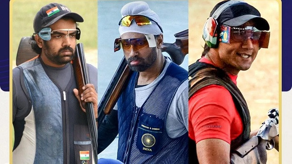 Chennai-Zorabar-Prithviraj win gold in 50m trap shootingpost