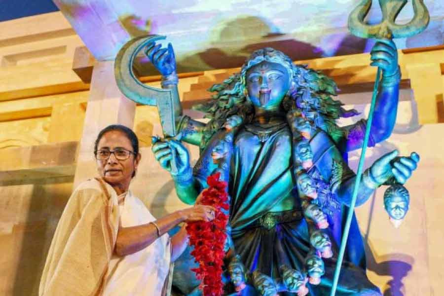 Chief Minister will be present at the inauguration of Kali Puja (File Picture)