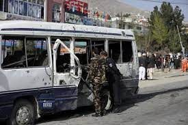 Explosion in a bus in Kabul (Collected)