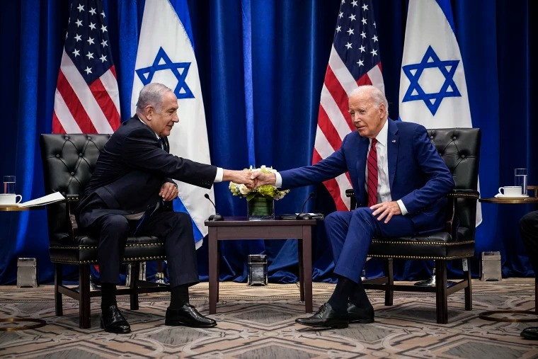 US President Joe Biden and Israeli Prime Minister Benjamin Netanyahu