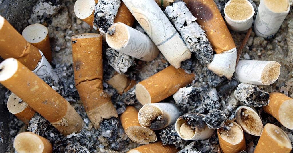 Green Fuel from Cigarette Butts (Symbolic Picture)