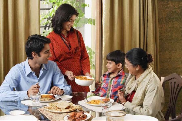 Family Breakfast on winter evening (File Picture)