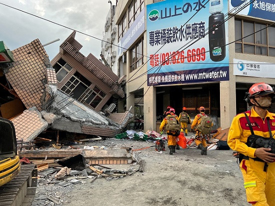 Earthquake  in Taiwan