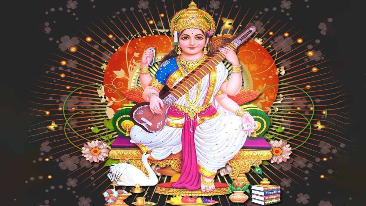 Saraswati Puja (Symbolic Picture)