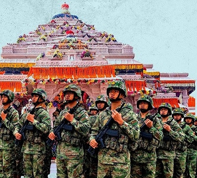 Chinese army floated in the name of Ram