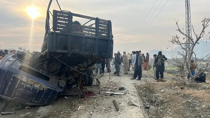 5 police personnel killed in blast in Pakistan's Bajaur