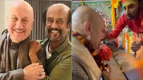 Anupam Kher-Rajinikanth (File Picture)