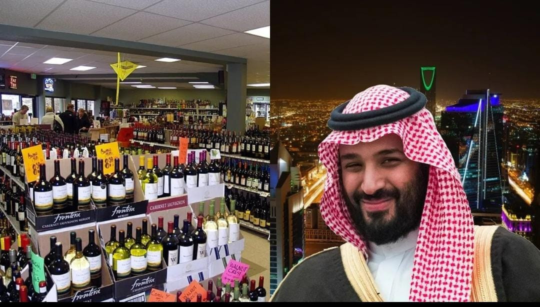 Mohammed bin Salman is opening the first liquor store in Saudi Arabia (Collected)