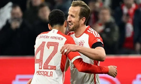 Kane is the hero of Bayern Munich's win with a brace