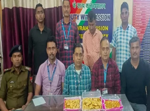 Huge gold recovery Howrah station! Arrested in the incident 1