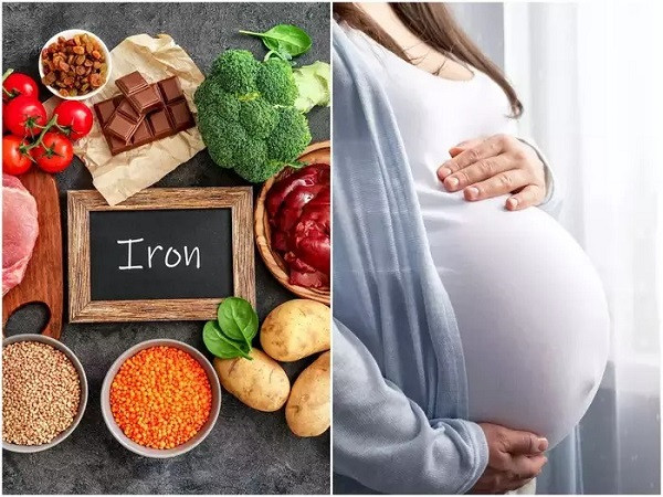 Eat iron-rich foods during pregnancy!