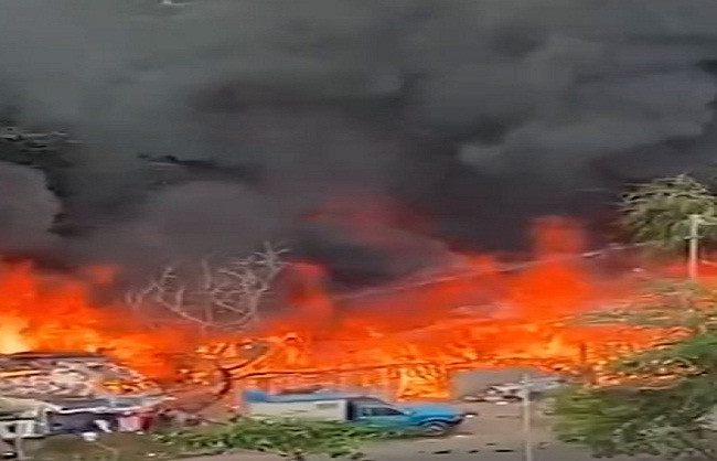 Major fire breaks out in kolkata