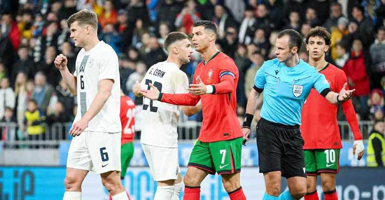 Ronaldo's Portugal lost to a weak team like Slovenia