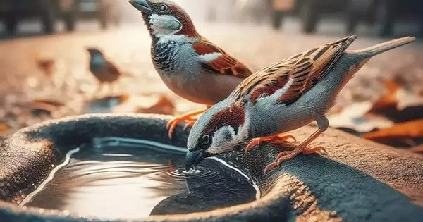 The number of sparrows has not decreased