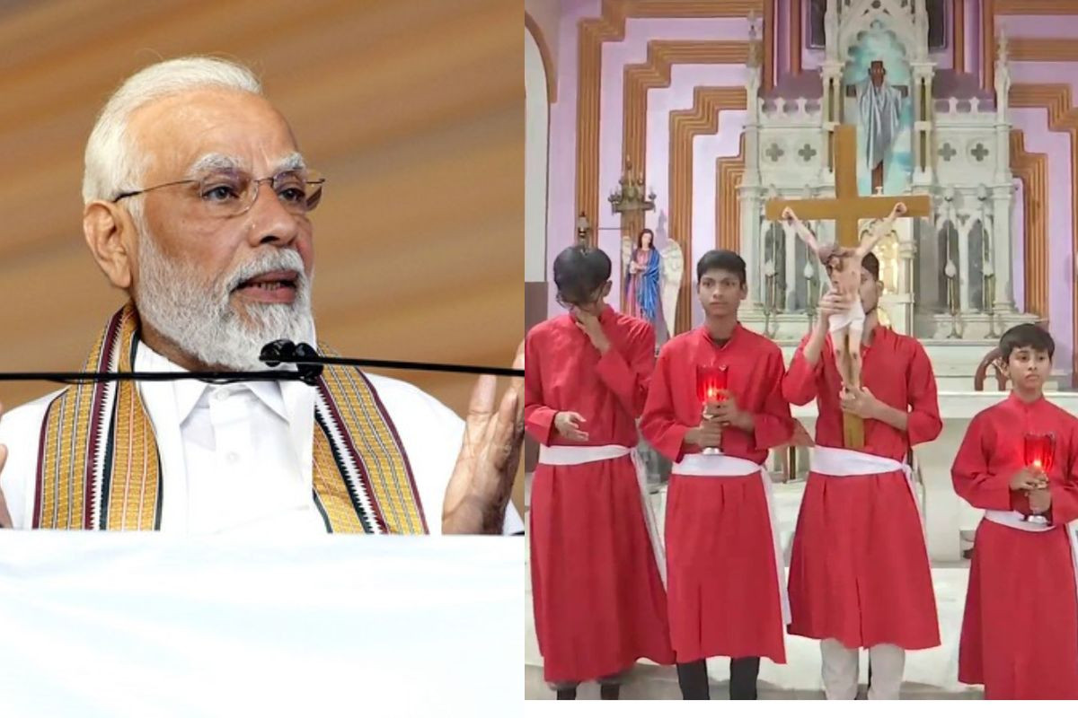 PM Modi remembers Lord Jesus' sacrifice