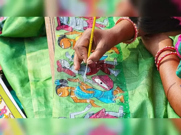 Hand Painted Saree (File Picture)