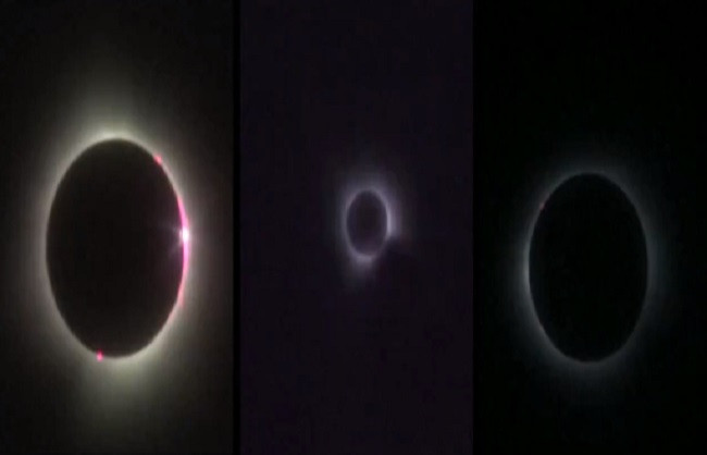 Mexico, the United States and Canada also witnessed the total eclipse