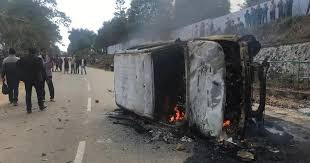 Election violence in Arunachal,