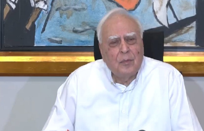 Sibbal takes a jibe at PM (File Picture)