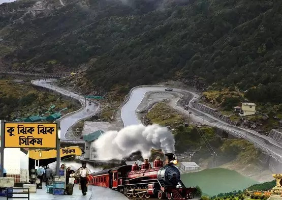 Sikkim Railway Project (File Picture)