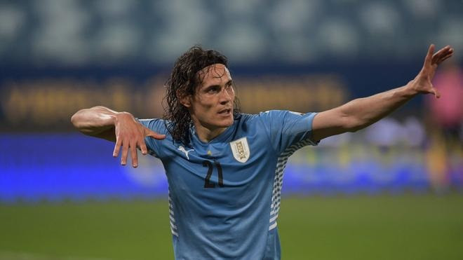 Uruguay's Edinson Cavani