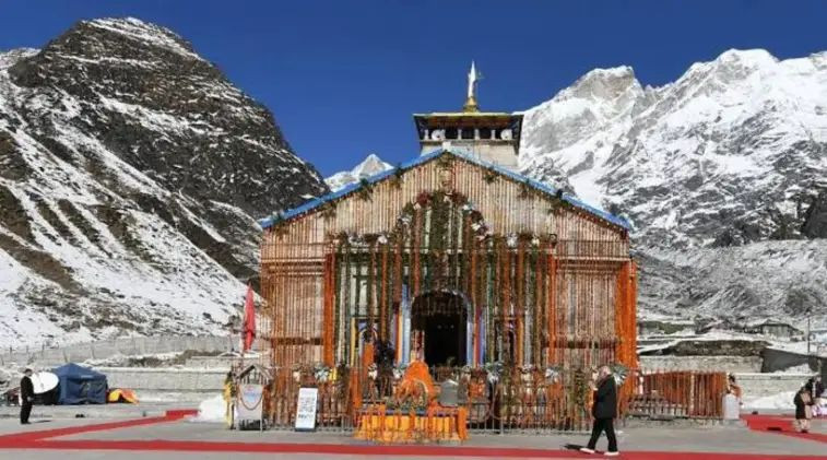 The doors of Kedarnath are opened on Akshaya Tritiya, decorated with flowers