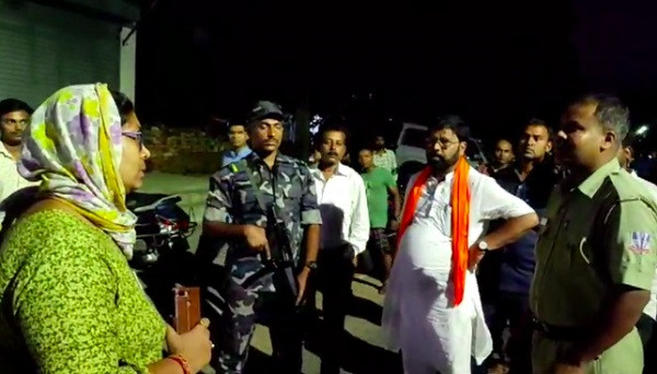 Tension in front of Durgapur Marriage Hall